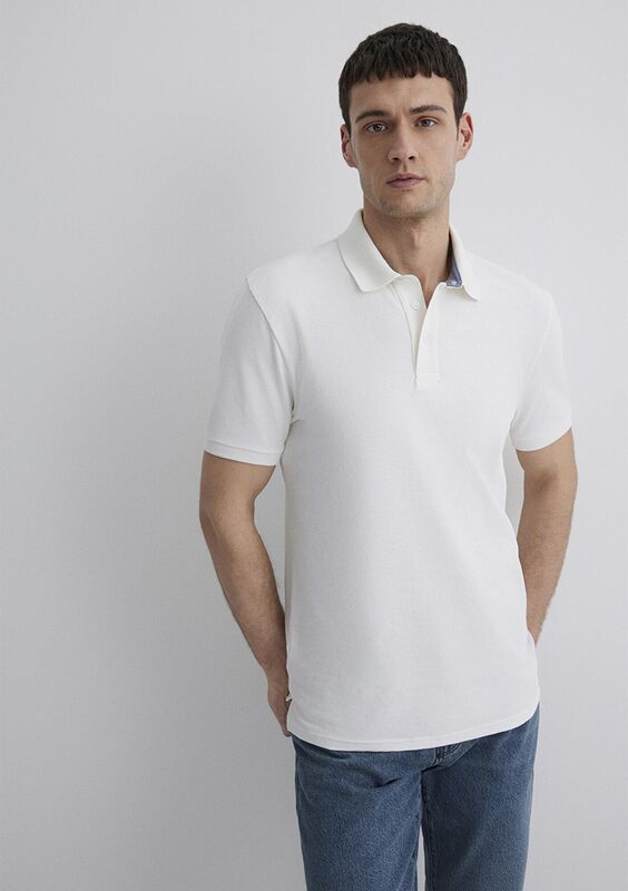 POLO TİŞÖRT Erkek Beyaz T-Shirt - M0612534