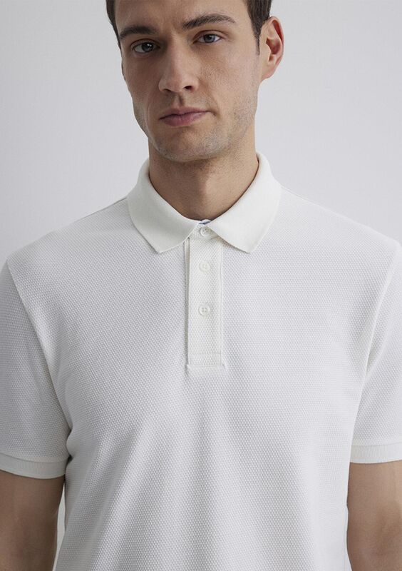 POLO TİŞÖRT Erkek Beyaz T-Shirt - M0612534