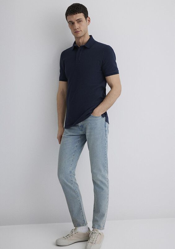 POLO TİŞÖRT Erkek Gri T-Shirt - M0612534