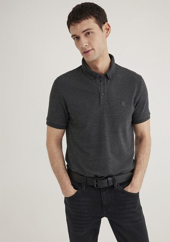 POLO TİŞÖRT Erkek Gri T-Shirt - M063247