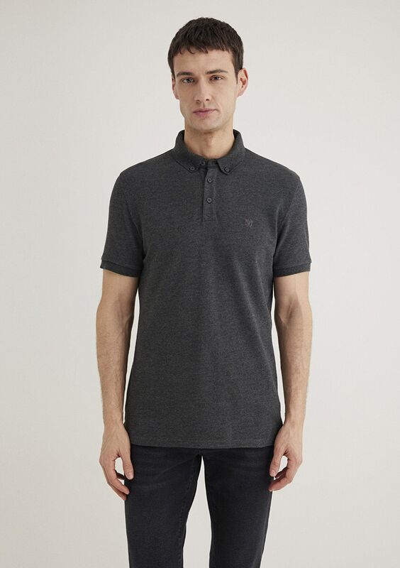 POLO TİŞÖRT Erkek Gri T-Shirt - M063247