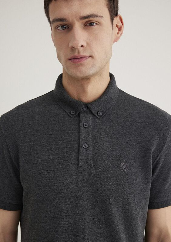 POLO TİŞÖRT Erkek Gri T-Shirt - M063247