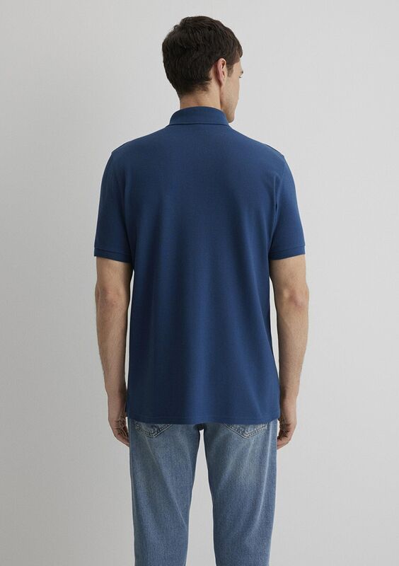 POLO TİŞÖRT Erkek Polo T-Shirt - M063247 Okyanus Mavi