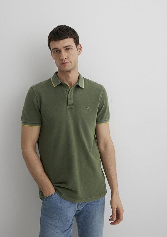POLO TİŞÖRT Erkek Yeşil Polo T-Shirt - M065920