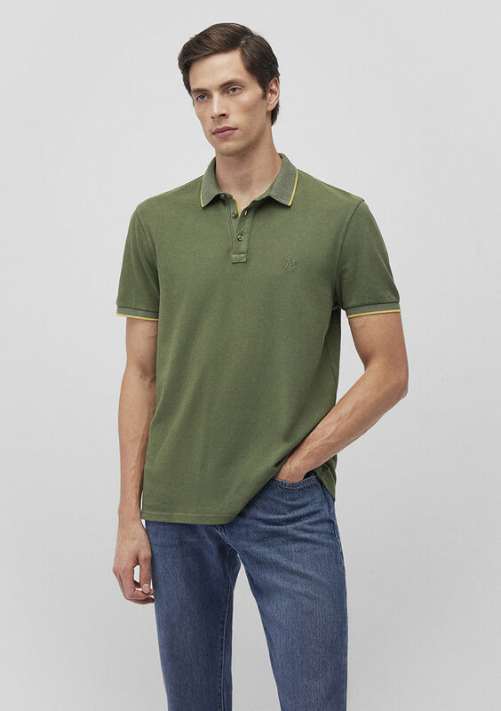 POLO TİŞÖRT Erkek Yeşil Polo T-Shirt - M065920