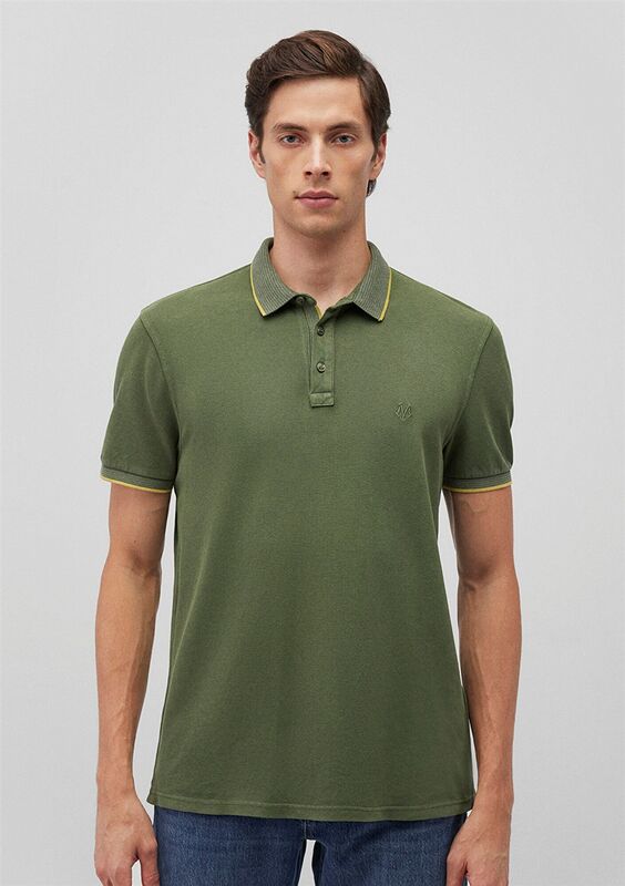 POLO TİŞÖRT Erkek Yeşil Polo T-Shirt - M065920