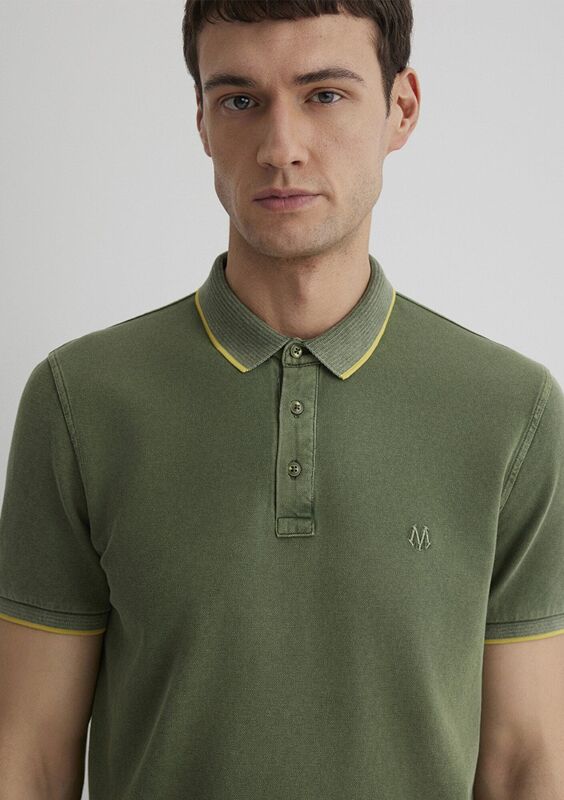 POLO TİŞÖRT Erkek Yeşil Polo T-Shirt - M065920