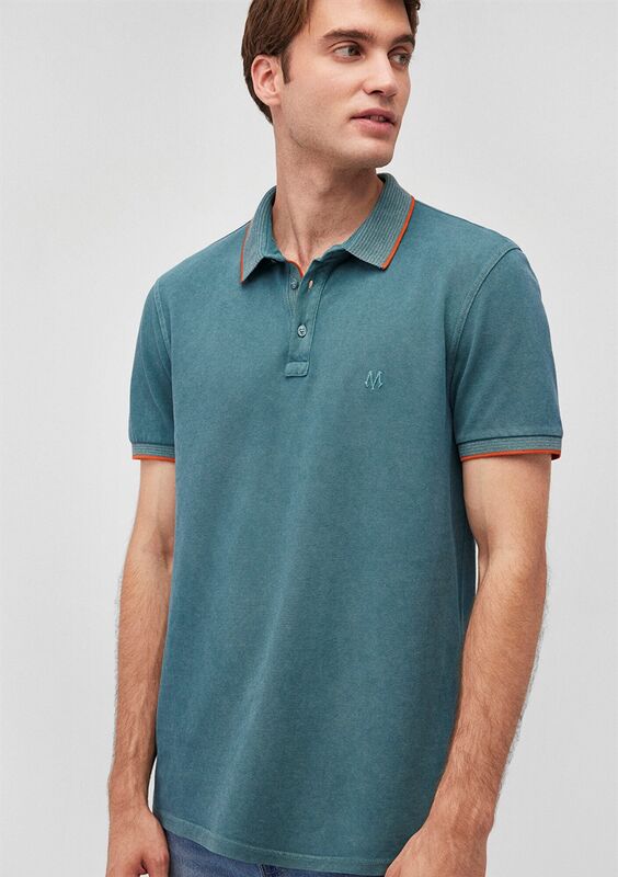 POLO TİŞÖRT Erkek Yeşil Polo T-Shirt - M065920