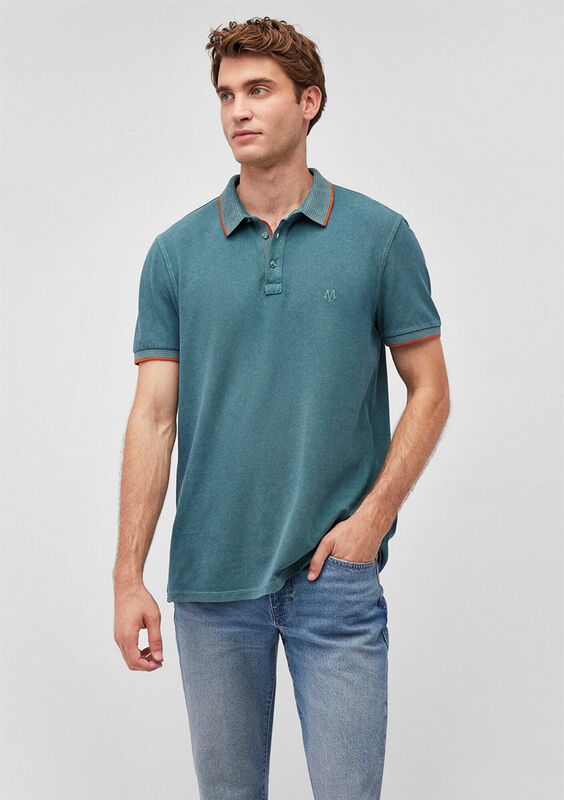 POLO TİŞÖRT Erkek Yeşil Polo T-Shirt - M065920