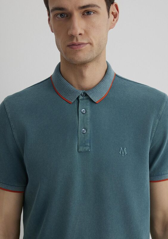POLO TİŞÖRT Erkek Yeşil Polo T-Shirt - M065920
