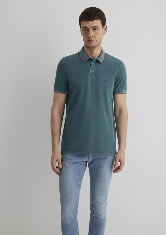 POLO TİŞÖRT Erkek Yeşil Polo T-Shirt - M065920
