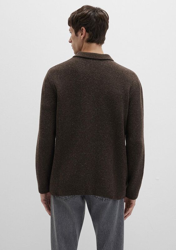 POLO YAKA KAZAK Erkek Kahverengi Kazak - M0710255