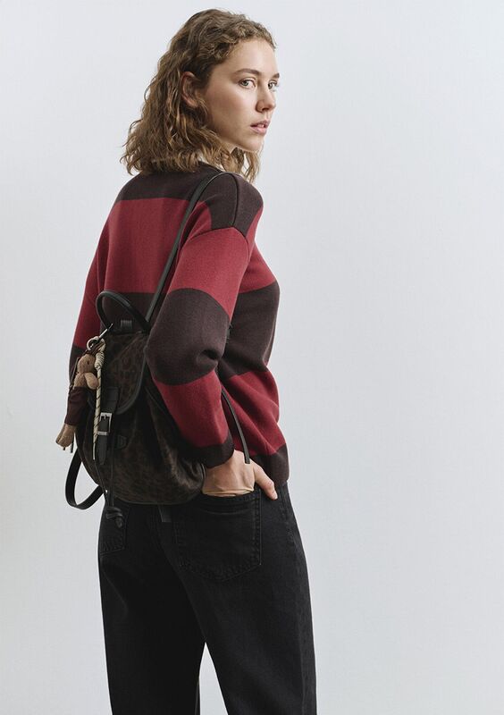 POLO YAKA KAZAK Kadın Beyaz Kazak - M1710708