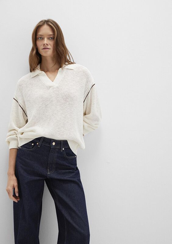 POLO YAKA KAZAK Kadın Kahverengi Kazak - M1710834