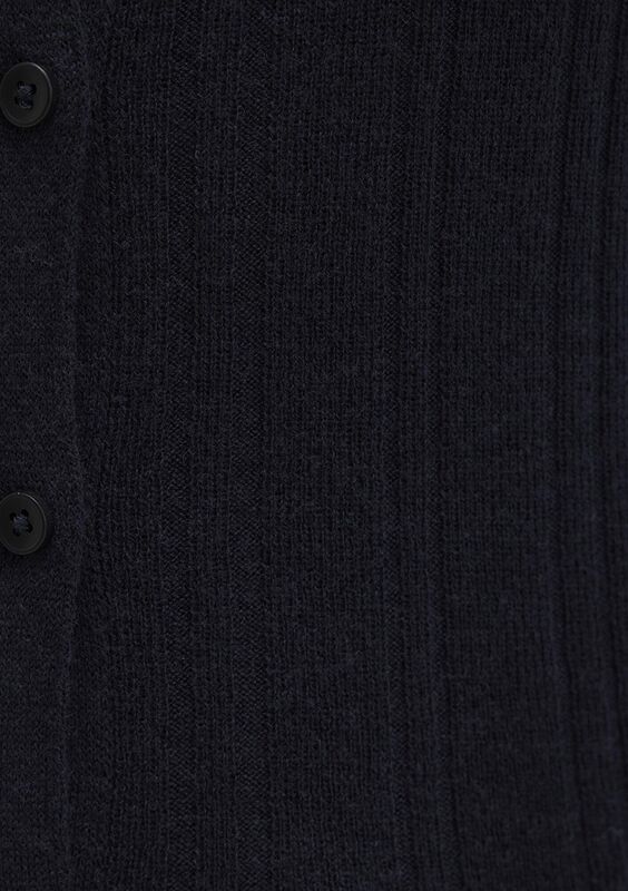 POLO YAKA TRİKO Kadın Lacivert Kazak - M1710838