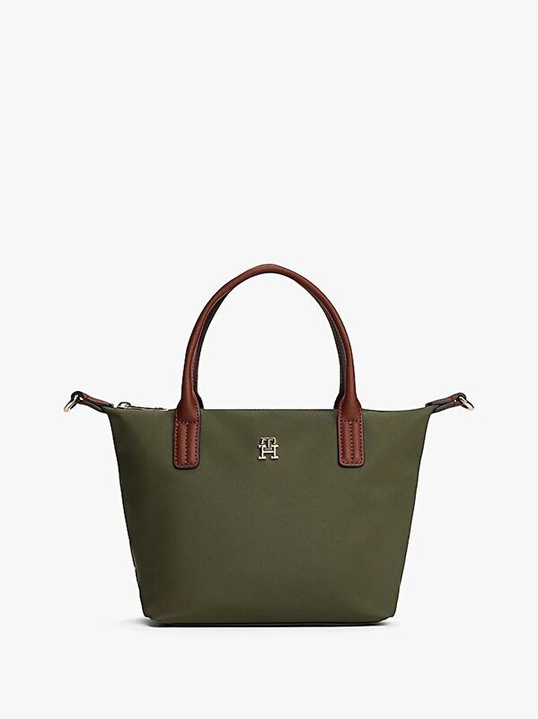 Tommy Hilfiger - POPETTE MINI TOTE Kadın Yeşil Çanta - AW0AW17709