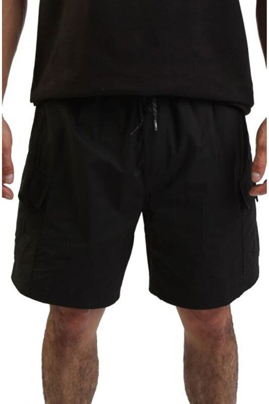 Vans - Primary Cargo Loose Elastic Boardshort Erkek Siyah Deniz Şortu - VN000M3H Vans - Primary Cargo Loose Elastic Boardshort Erkek Siyah Deniz Şortu - VN000M3H