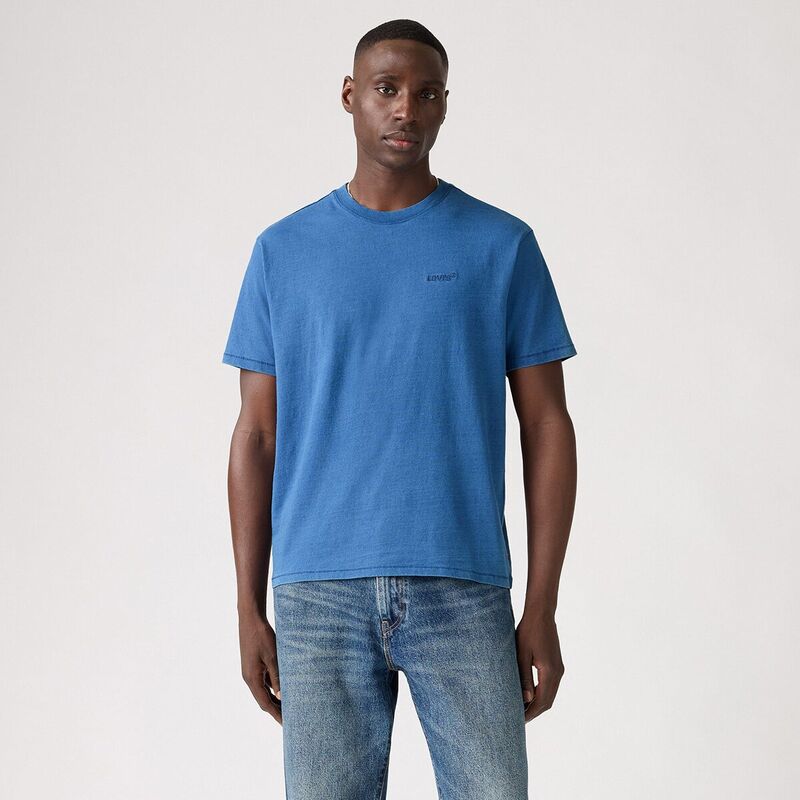 Levi's - RED TAB VINTAGE TEE TRUE INDIGO MID INDI Erkek Mavi T-Shirt - A0637