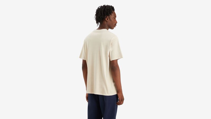 RED TAB VINTAGE TEE WHITE + JERSEY Erkek Gri T-Shirt - A0637