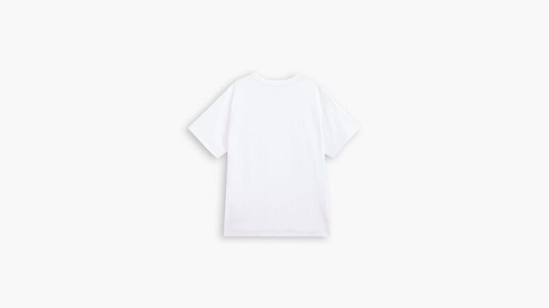 RED TAB VINTAGE TEE WHITE + JERSEY Erkek Lacivert T-Shirt - A0637