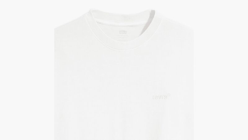 RED TAB VINTAGE TEE WHITE + JERSEY Erkek Lacivert T-Shirt - A0637