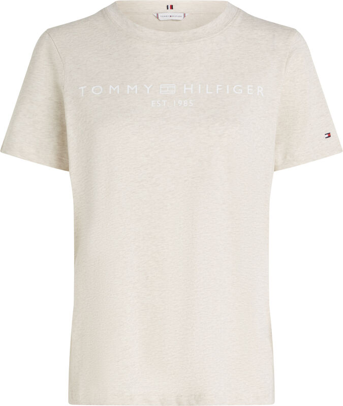 REG CORP LOGO C-NK SS Kadın Bej T-Shirt - WW0WW40276