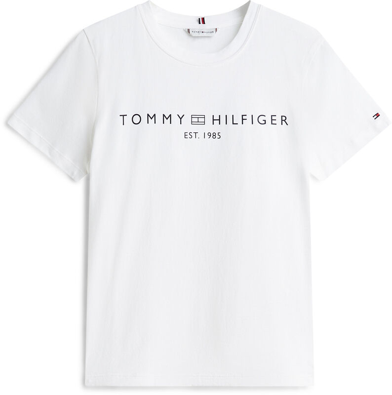 REG CORP LOGO C-NK SS Kadın Beyaz T-Shirt - WW0WW40276