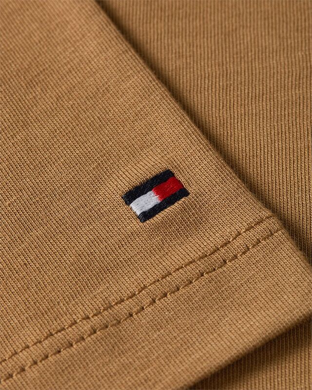 REG CORP LOGO C-NK SS Kadın Kahverengi T-Shirt - WW0WW40276