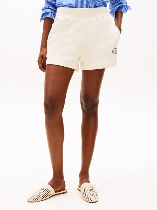 REG HILFIGER SWEATSHORT Kadın Bej Şort - WW0WW45518