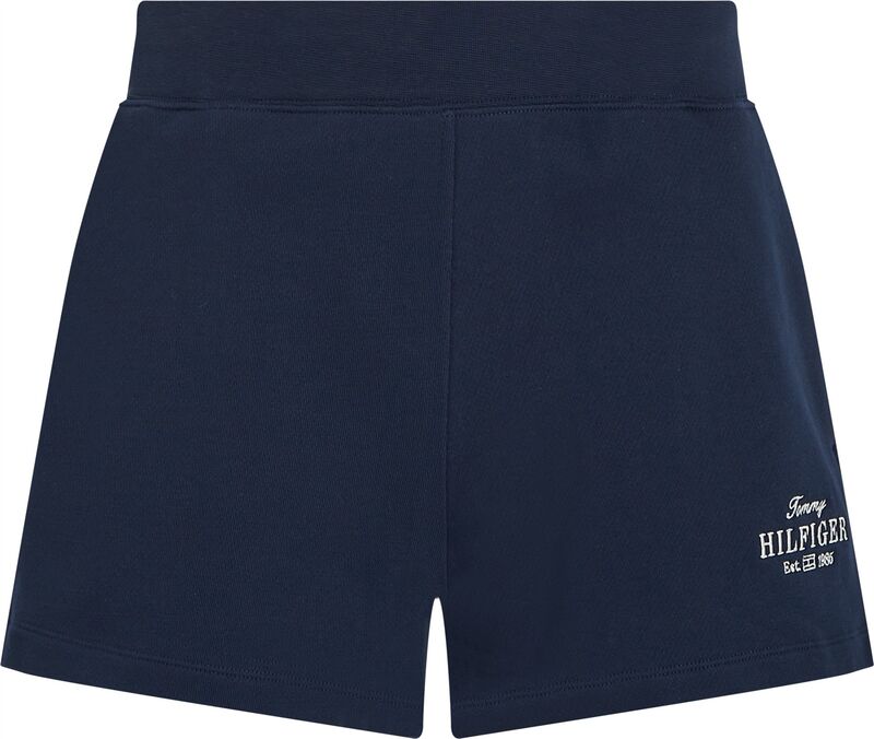 Tommy Hilfiger - REG HILFIGER SWEATSHORT Kadın Mavi Şort - WW0WW45518