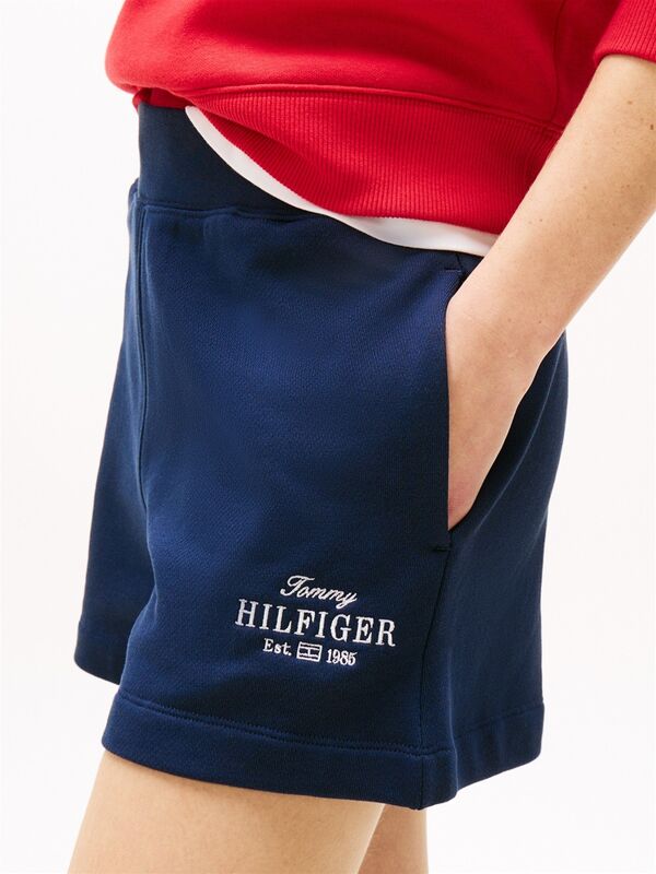 REG HILFIGER SWEATSHORT Kadın Mavi Şort - WW0WW45518