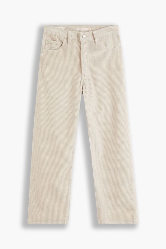 Ribcage Straight Ankle In The Mıddle Kadın Bej Pantolon - 72693