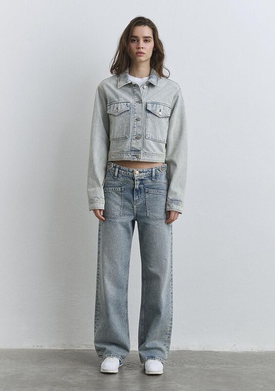 RISA Kadın Mavi Denim Ceket - M1110642