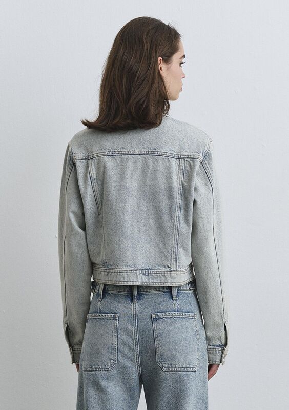 RISA Kadın Mavi Denim Ceket - M1110642