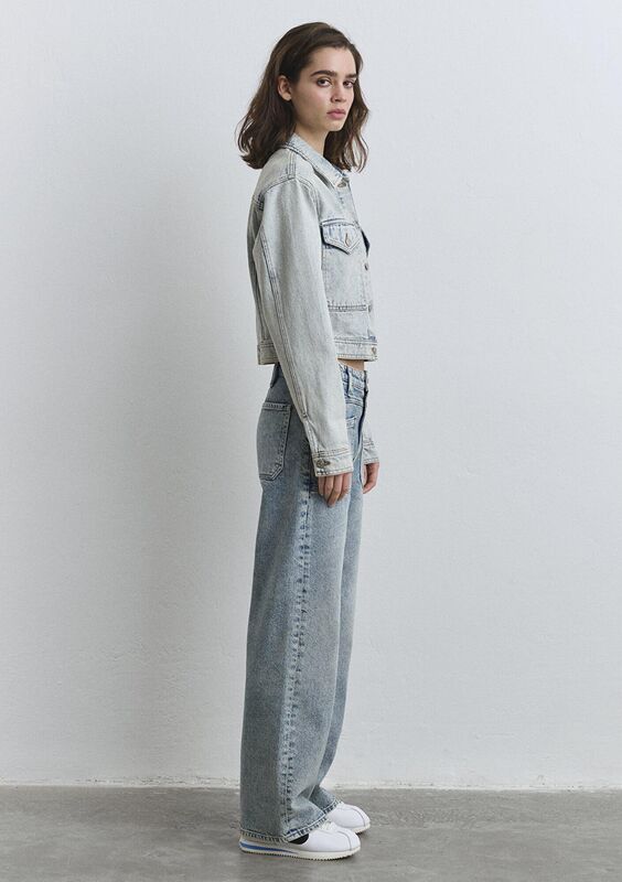 RISA Kadın Mavi Denim Ceket - M1110642