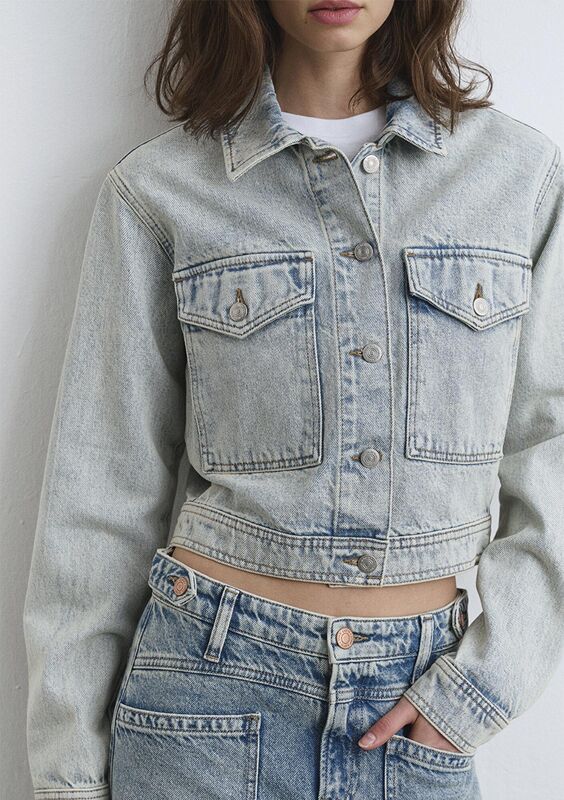 RISA Kadın Mavi Denim Ceket - M1110642