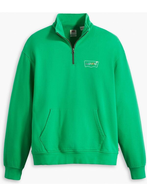 RLX GRAPHIC SWEAT LCL TR GREEN SHEEN Erkek Yeşil Sweatshirt - A7754