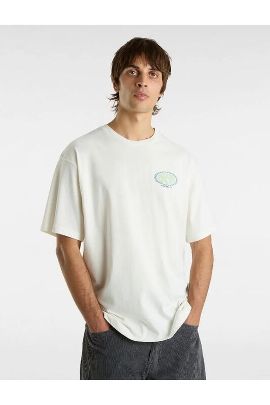 Vans - Road Stop SS Erkek Beyaz T-Shirt - VN000M67