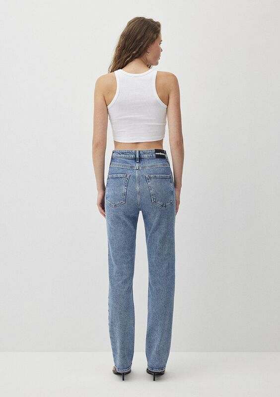 ROCKSTAR Kadın Mavi Denim Pantolon - M1010762