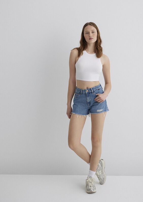 ROSIE Kadın Mavi Denim Şort - M14474