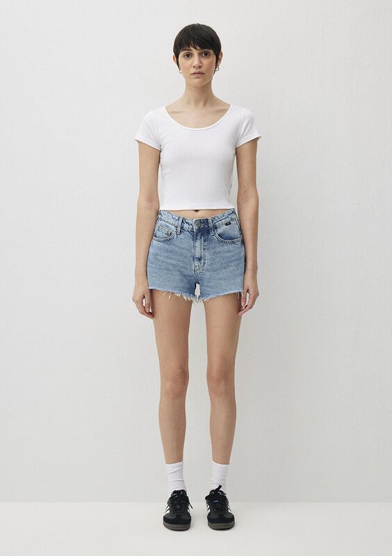 ROSIE Kadın Mavi Denim Şort - M14474