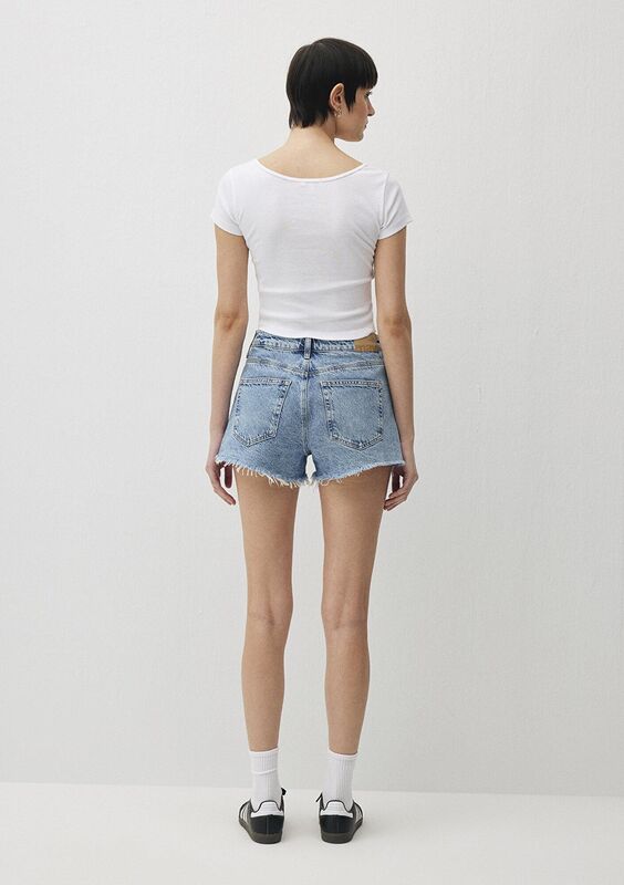 ROSIE Kadın Mavi Denim Şort - M14474