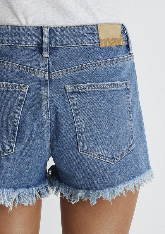 ROSIE Kadın Mavi Denim Şort - M14474