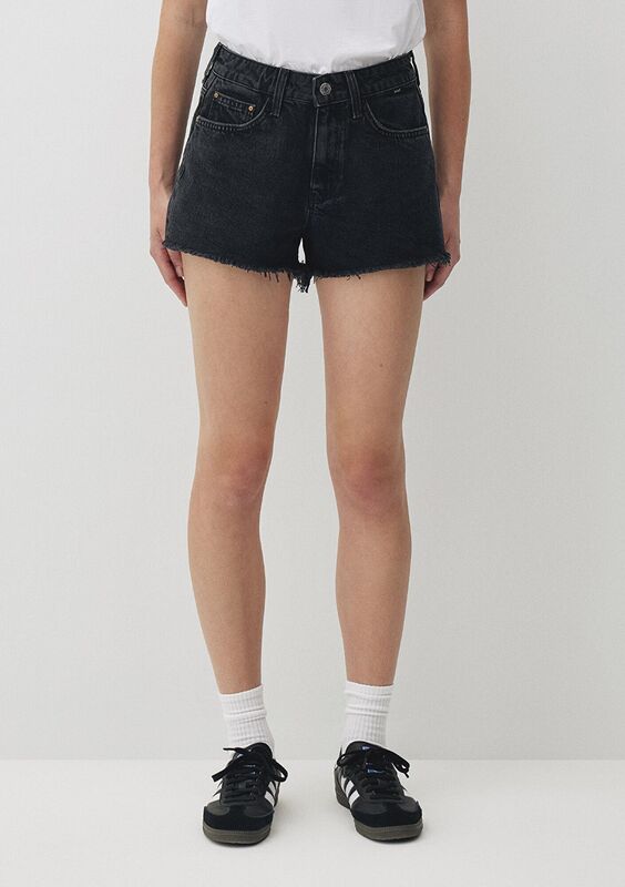ROSIE Kadın Gri Denim Şort - M14474