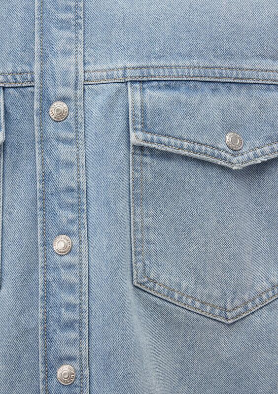 ROSS Erkek Lt 90's denim Denim Gömlek - M0210031