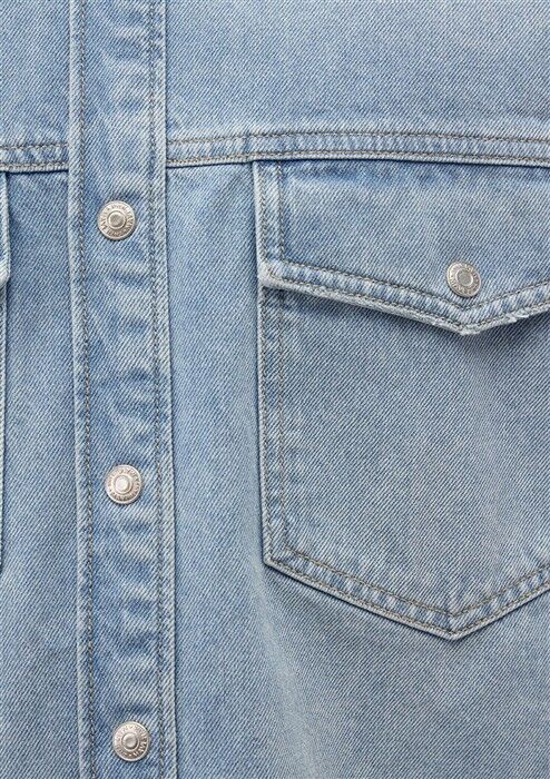 ROSS Erkek Lt 90's denim Denim Gömlek - M0210031