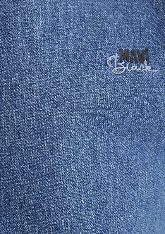 ROY Erkek Mavi Denim Gömlek - M0210496