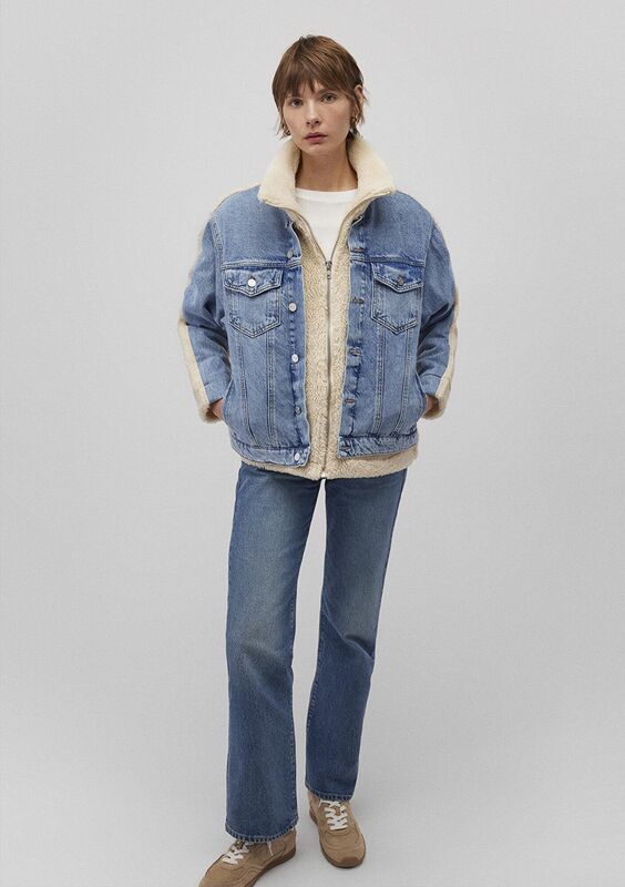 RUBINA Kadın Mavi Denim Ceket - M1110278