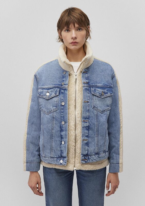 RUBINA Kadın Mavi Denim Ceket - M1110278