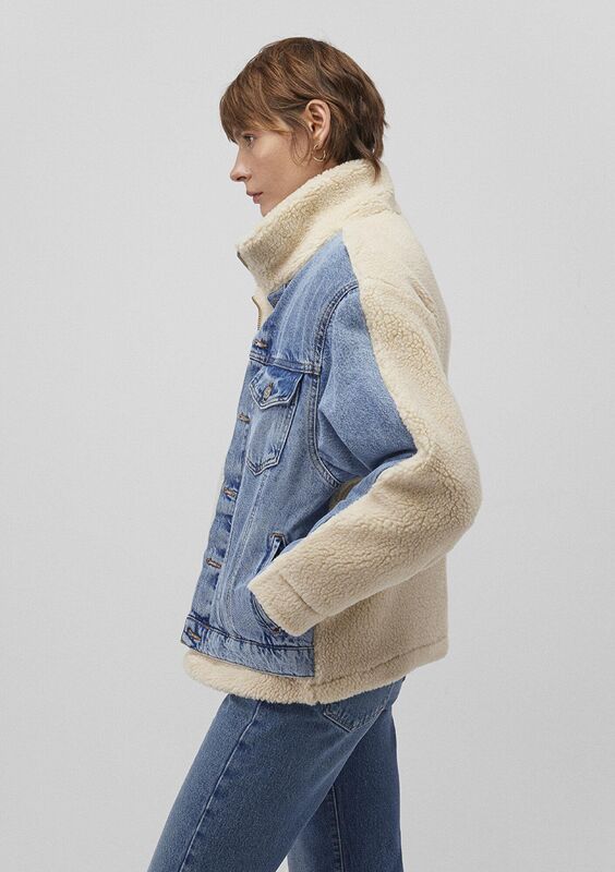 RUBINA Kadın Mavi Denim Ceket - M1110278